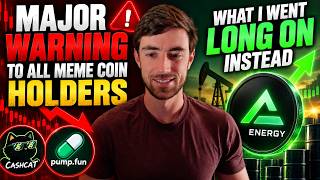 Meme Coins are Cooked - I'm Long on THIS Instead