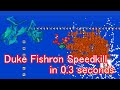 Terraria - Duke Fishron Speedkill in 0.3 seconds