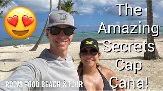 Secrets Cap Cana Resort, Beach, Food, & Rooms!