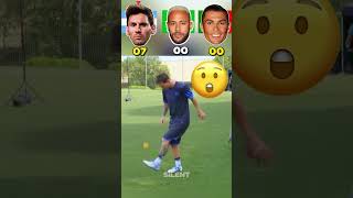 Messi vs Neymar vs Ronaldo - Orange Fruit Juggling Challenge Messi vs Neymar vs Ronaldo - Orange Fruit Juggling Challenge