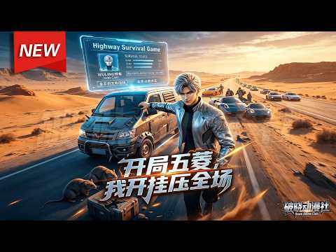 MULTISUB📢新番上线《开局五菱，我开挂压全场》第1~62集丨全球穿越公路求生，别人疯狂内卷豪车，我靠神车增幅系统疯狂囤货，悠闲生存碾压全服玩家！#破晓动漫社