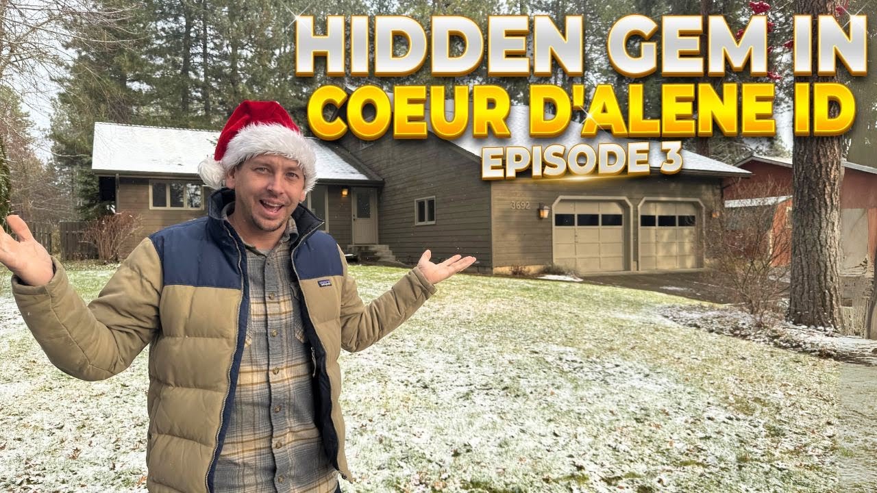 Hidden Gem In Coeur d'Alene Idaho | Homes with Massive Potential + Near ...
