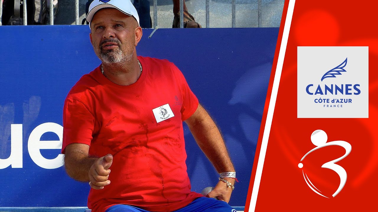 LACROIX vs ROSATI : 1/2 finale du National à pétanque de la ville de Cannes 2023