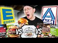 Premium burger vs aldiedeka  supermarkt burger vergleich