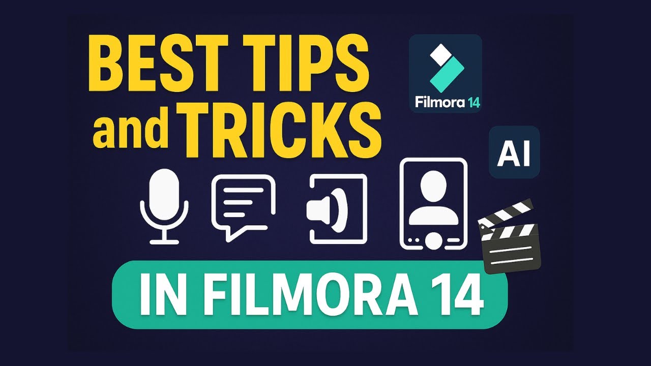 Best Filmora 14 Tips for Next-Level Edits (AI, Audio & Video Enhancers!)