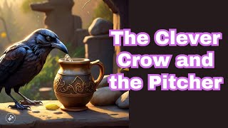 The Clever Crow and the Pitcher: A Tale of Problem-Solving and Creativity#moonkidsstories#kidsstory
