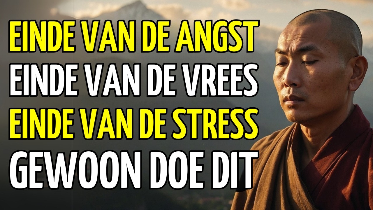 DOE DIT ELKE DAG EN ELIMINEER ANGST, ONGERUSTHEID EN STRESS | BOEDDHISME