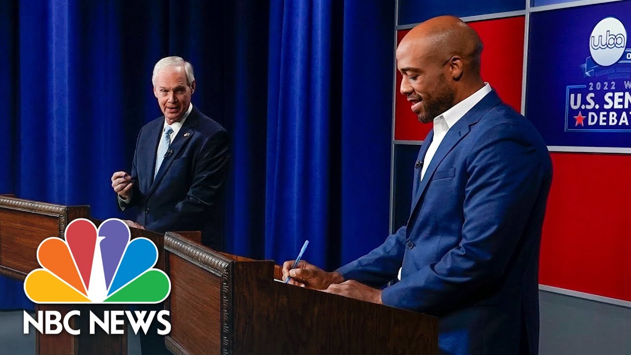 Ron Johnson And Mandela Barnes Face Off In First Wisconsin Senate Debate