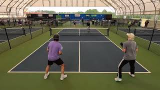 03/02/24 / Paddles at the Plex / Mix, 5.0 - 40+, 50+ / Weatherholtz, Hall -vs- Epstein, Strickland