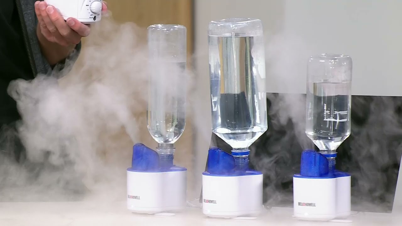 Bell+Howell Breathe Personal Ultrasonic Humidifier  2pack