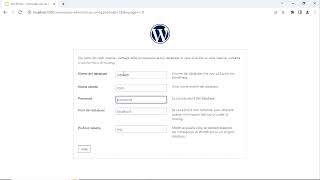WordPress - Installation, Database Creation, and Database Connection