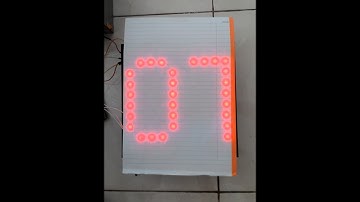 Ứng dụng hiển thị đếm sản phẩm bằng ma trận led fullcolor điều khiểng thông qua kit ARM STM32F4