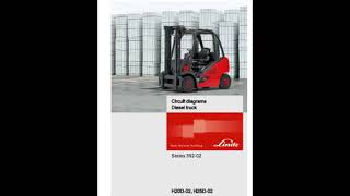 Linde Forklift Series392 H20 H25 DT Service Circuit Training Manual