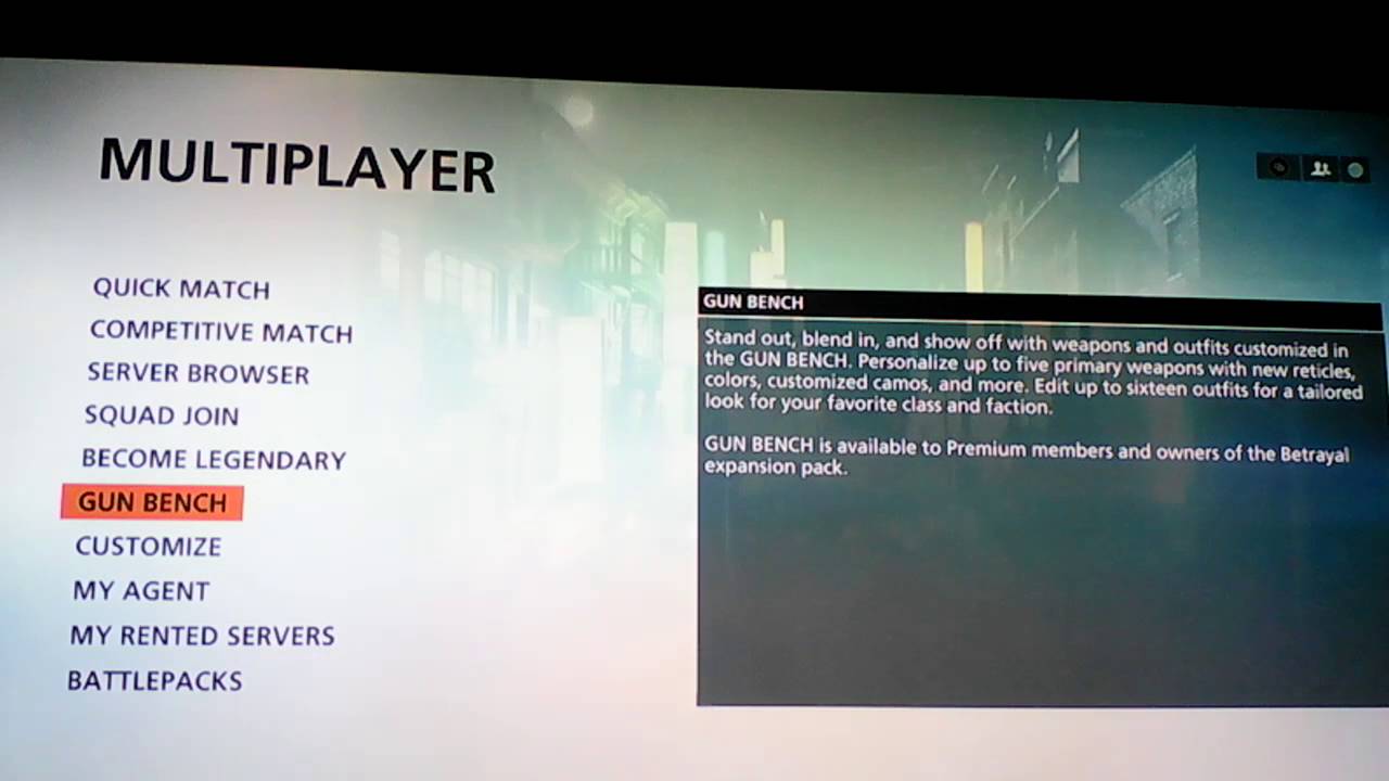 Gun bench BFH Making camo