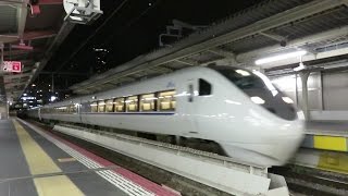 【最終】681系+683系12両編成特急サンダーバード号富山行き到着@大阪駅