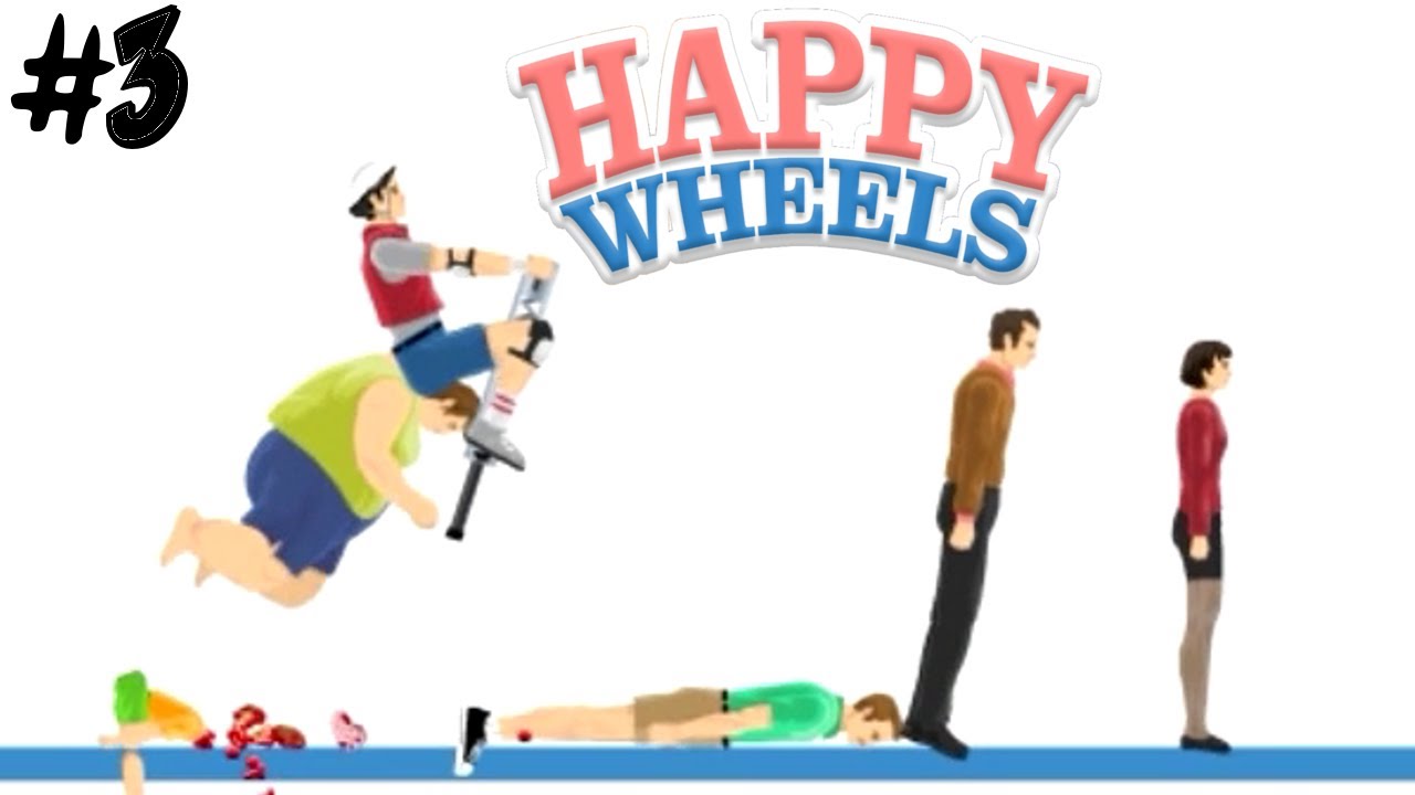 gaming logo 3,2,1... SENZA BRACCIA! :D - Happy Wheels [Ep.3]