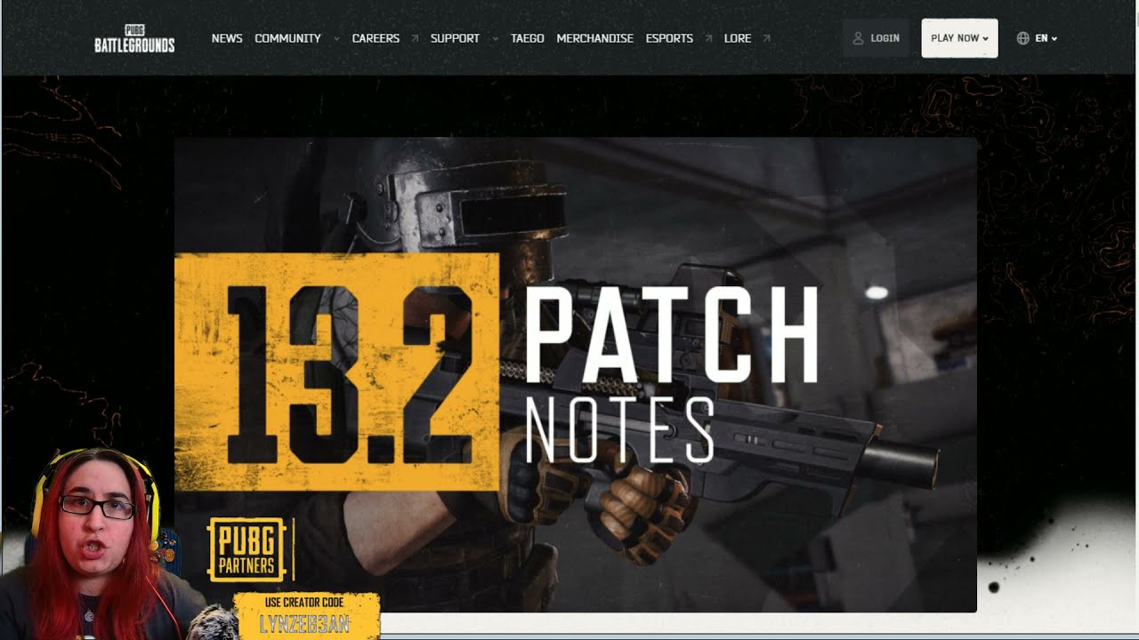 PUBG updat 13.2 for console