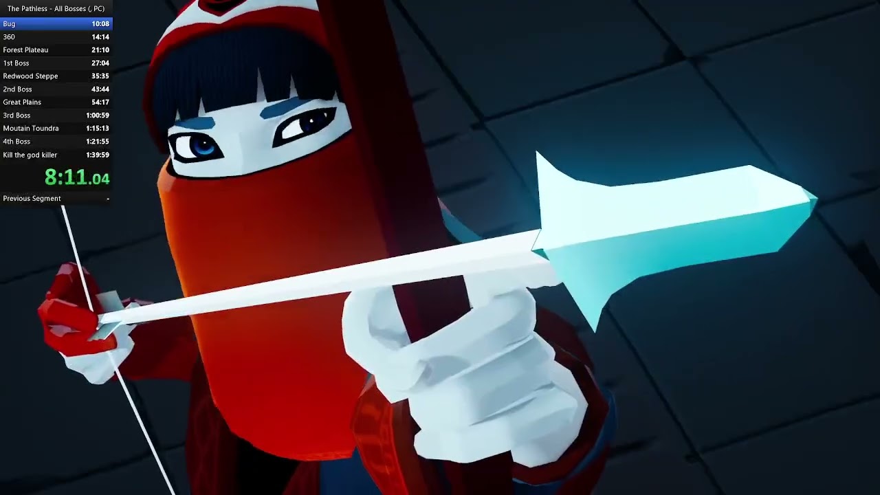 The Pathless Speedrun (All Bosses) in 1h39m49s [CURRENT WORLD RECORD]