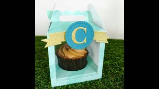 Beautiful & Easy Cupcake Gable Box using A Great Night In collection from Simply Made Crafts