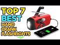 TOP 7: Best Hand Crank Flashlights 2026