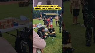 Kedekatan Dan Sering Masak Koki Terkenal Dengan Para Anggota Kopassuskoki  masak kopassustniad