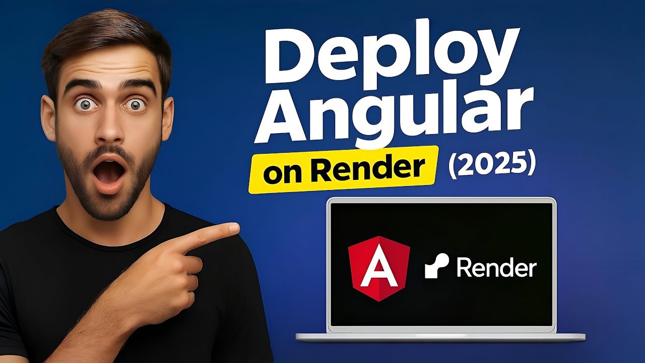 Deploy Angular Projects on Render in 2025 — The EASIEST Method! - YouTube