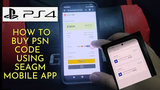 How to buy PSN card / code using SeaGM mobile app