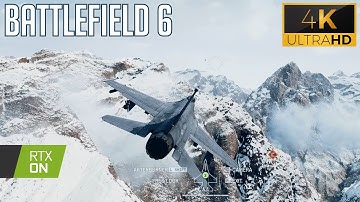 Battlefield 6 - F16 Jet Gameplay [4K ULTRA]
