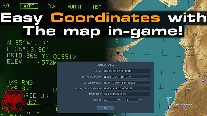 DCS OpenBeta Update: Easy Coordinates, Quality of life feature
