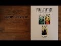 Short review  final fantasy ultimania archive vol 2