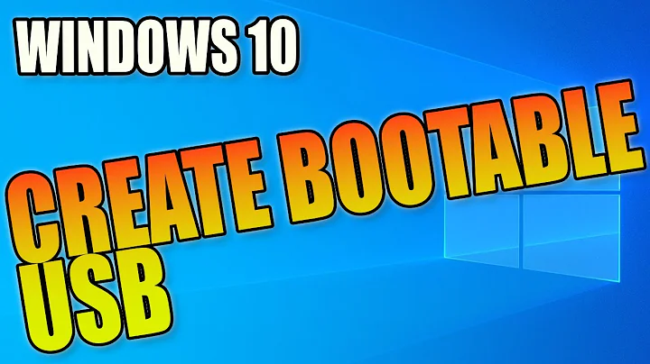How To Create A Windows 10 Bootable USB Flash Drive Tutorial