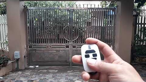 Cổng tự động âm sàn DEA cơ cấu mở 180 độ