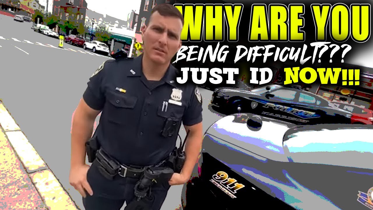 How To Instantly Own A Cop | No RAS No ID | Cops Get Triggered When ID ...