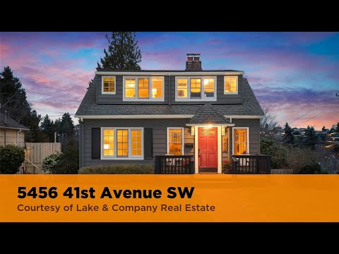 5456 41st Avenue, Seattle, WA home video tour