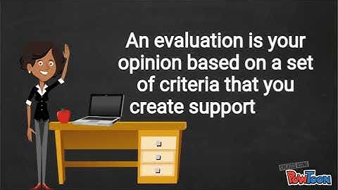 Difference Between Evaluate & Analyze