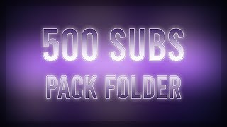 500 Subs - Part 1: Pack Folder Release (Potion/UHC/MCSG PvP)