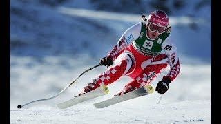 Janica Kostelić downhill gold (WCS Bormio 2005)