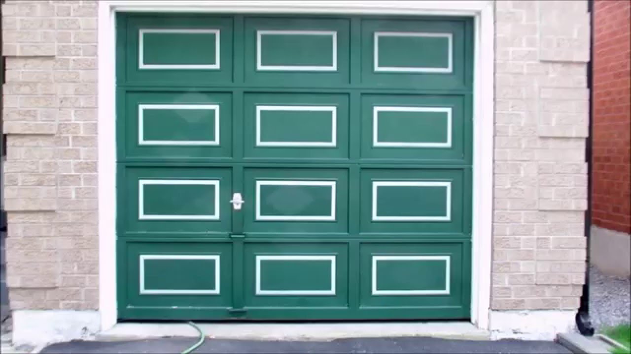"REPAINTING OF MY GARAGE DOOR" (09/14/15) YouTube