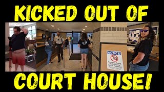 Frauditors Rusty & Lana Kicked Out of Juvenile Court House!