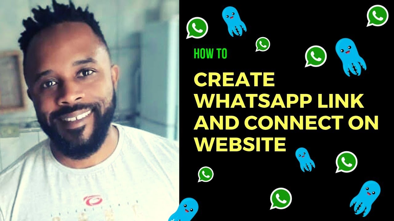 How To Create Whatsapp Number Link and Connect To Website - YouTube