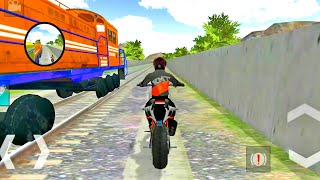 Bike Vs Train - Top Speed Train Race Challenge Game - Bike Racing Game - Train Racing Game screenshot 2