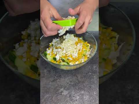 ПП ? Салат , точно не поправишься 🤭#быстроивкусно#ппрецепты#food#news