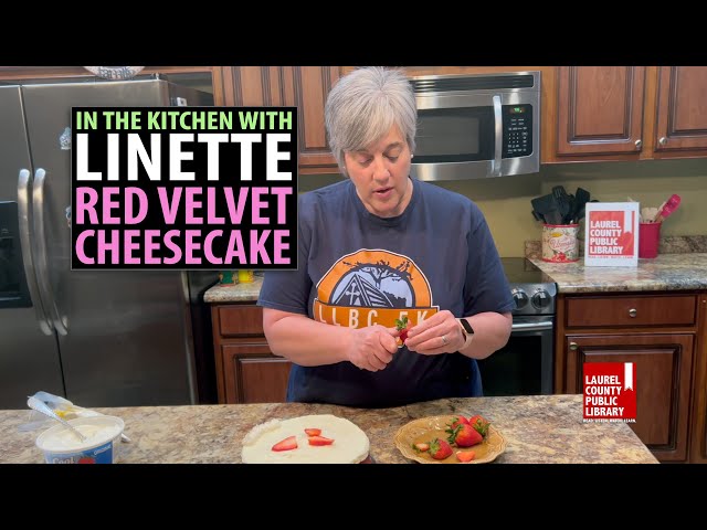 Red Velvet Cheesecake • In The Kitchen with Linette