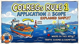 COLREGS Rule 1 Explained - Application | Rules of the Road (ROR) | MMD Exam / Orals  screenshot 2
