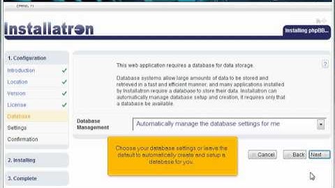 Hoe installeer ik phpBB via installatron
