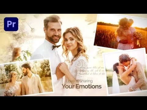 Free Download   Premiere Pro Templates  Emotional Wedding Slideshow  Romantic Love Story  MOGRT