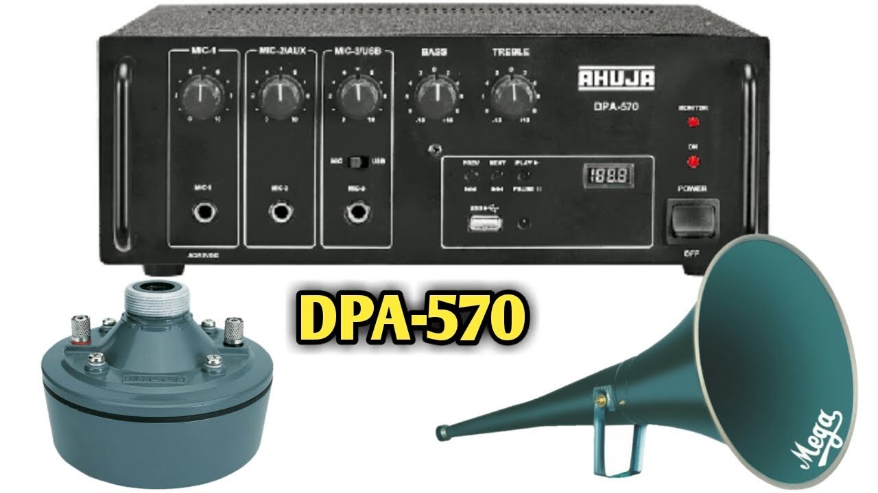 अहुजा का छेटासा amplifier Ahuja dpa570 amplifier review YouTube