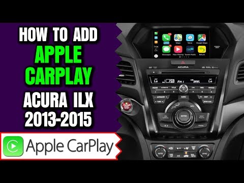 Acura ILX CarPlay - How To Add Apple CarPlay Acura ILX 2013-2015 NavTool Interface Android Auto HDMI