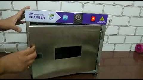 UV Multi Sterilize Chamber (eco UV) -  DEMO Video