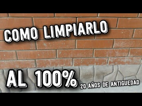 Video: ¿Se puede usar lejía para limpiar ladrillos?